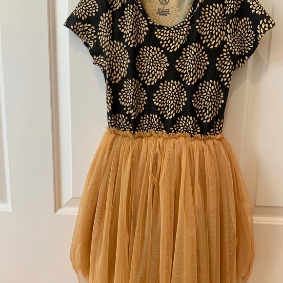 Taylor Joelle tutu dress with Mums print - size 7 - Picture 1 of 2